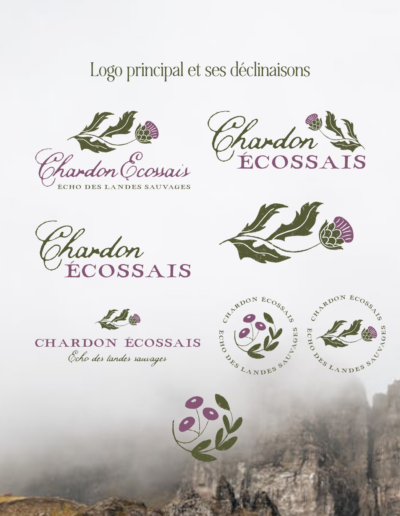 Chardon écossais - Identité visuelle semi-personnalisée