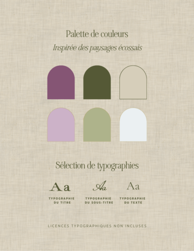 Chardon écossais - Identité visuelle semi-personnalisée