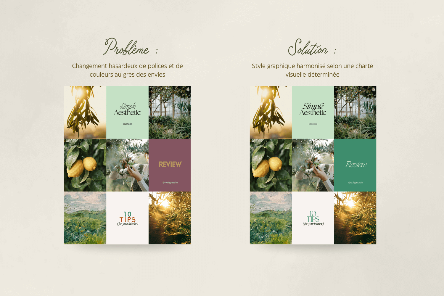 Creer de jolis visuels - Erreur 10