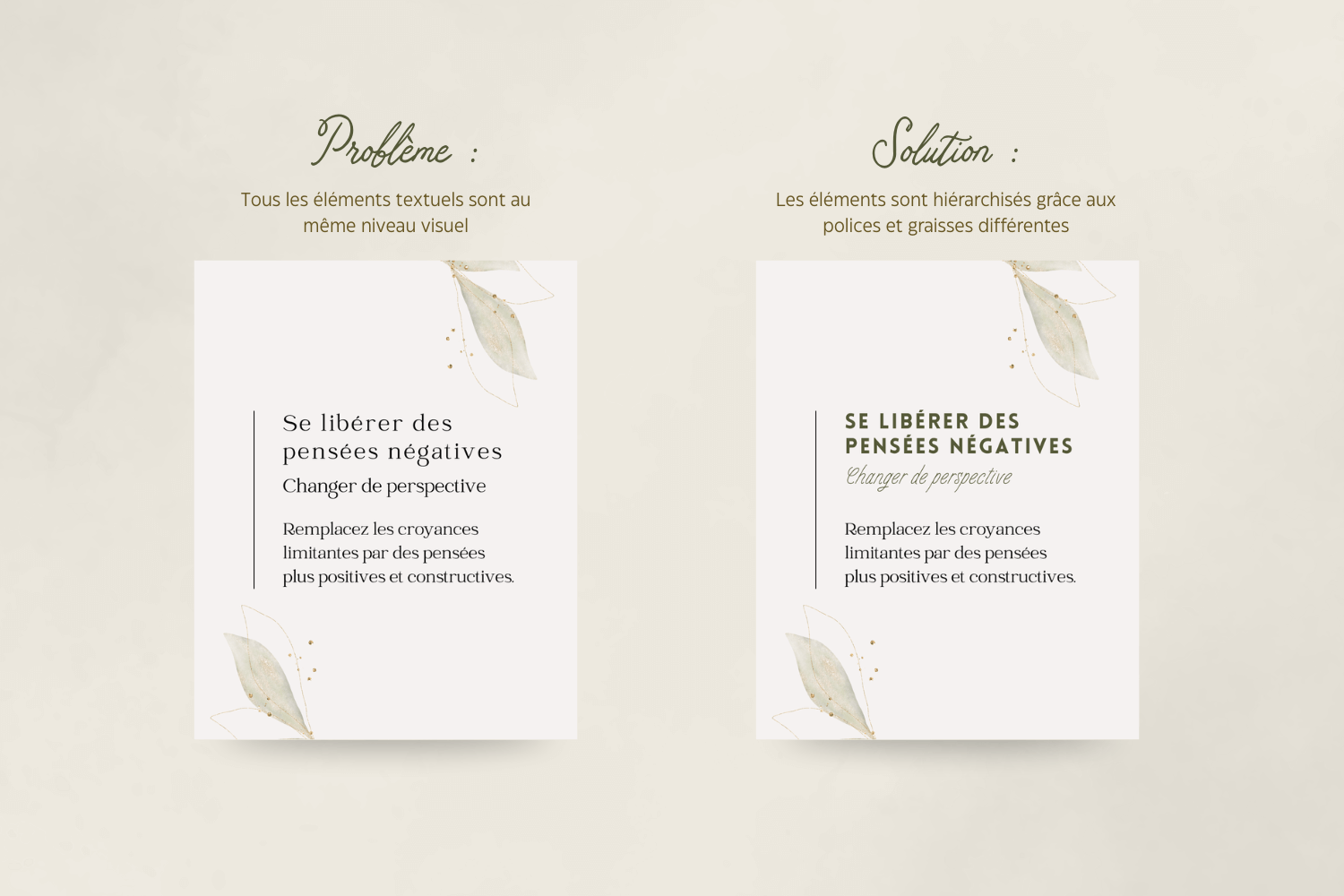 Creer de jolis visuels - Erreur 5