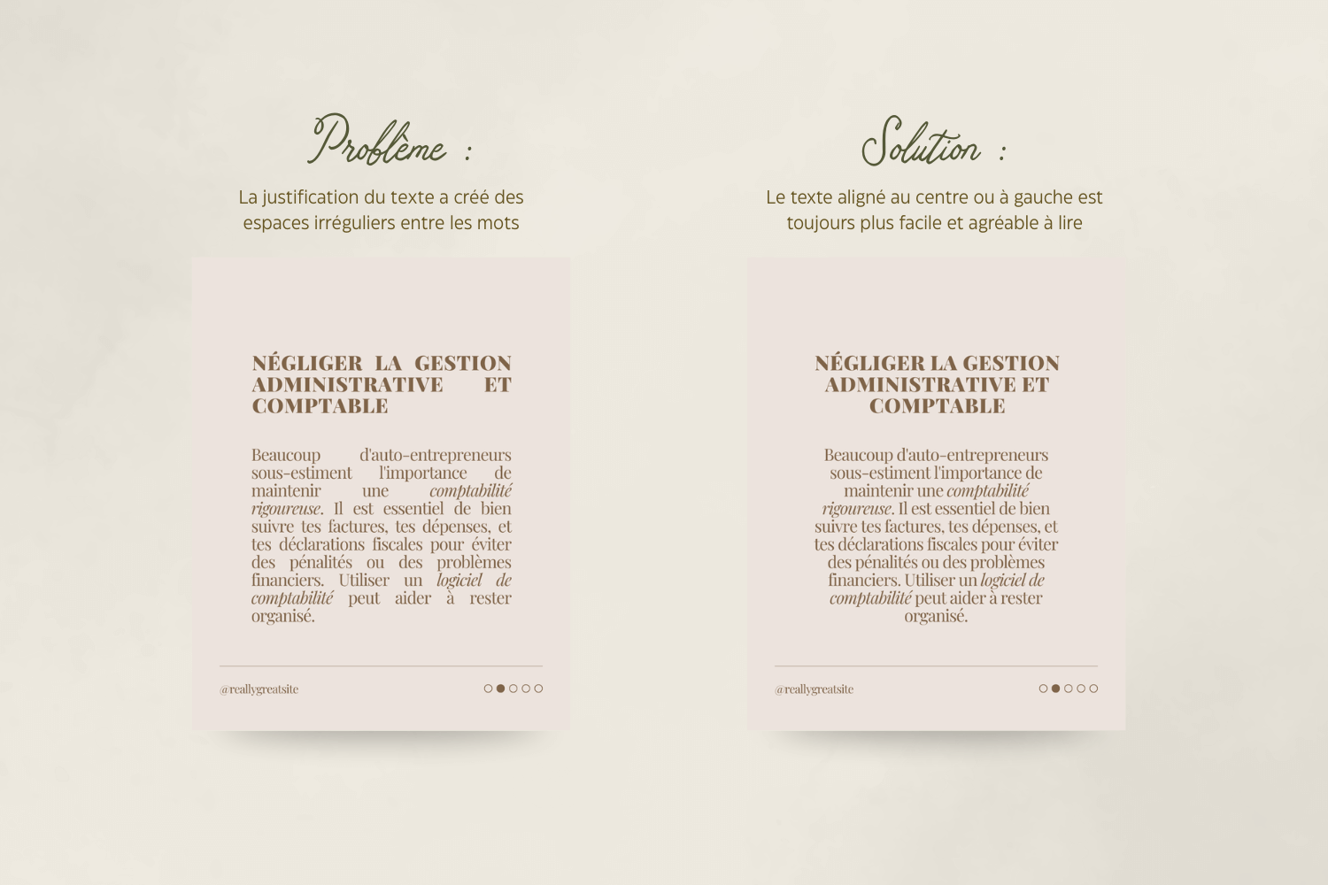 Creer de jolis visuels - Erreur 7